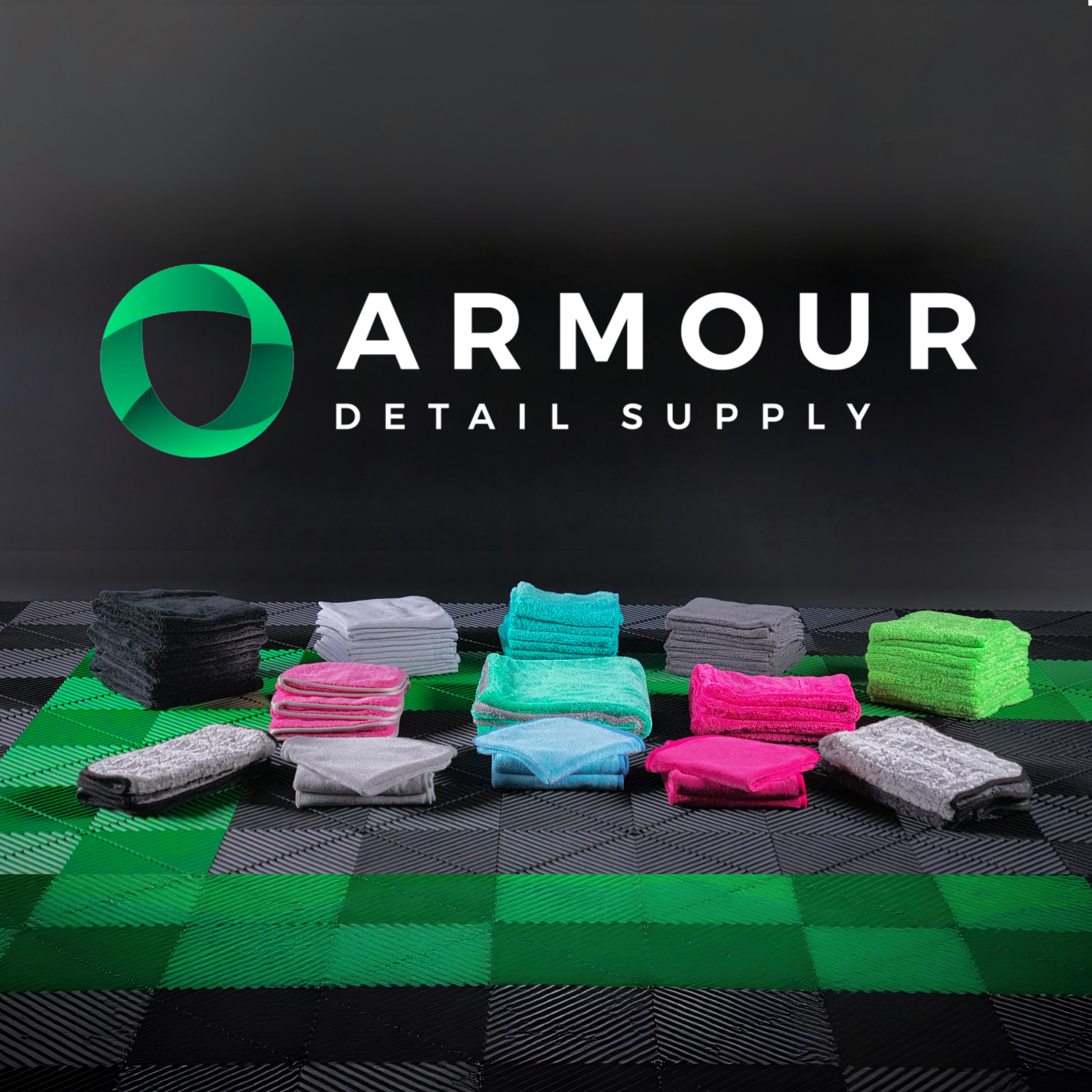 Armour Microfiber Collection - Premium Microfiber Towel Set