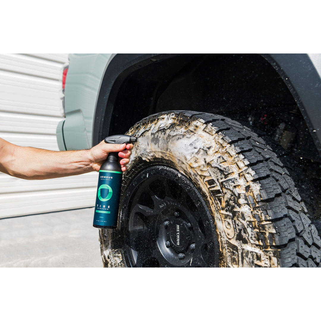 How to Clean Brown Tires and Remove Tire Blooming