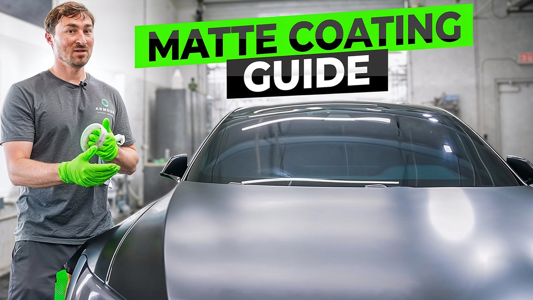 How to Ceramic Coat Matte Paint and Matte PPF