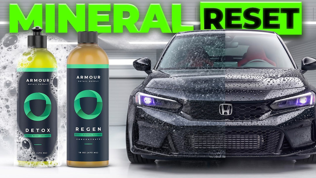 Introducing Armour Detail Supply DETOX and REGEN mineral reset products