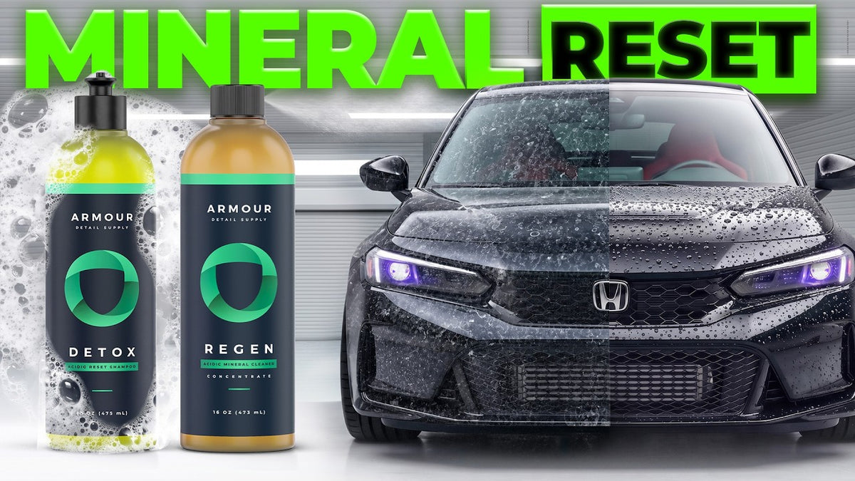 Introducing Armour Detail Supply DETOX and REGEN mineral reset products