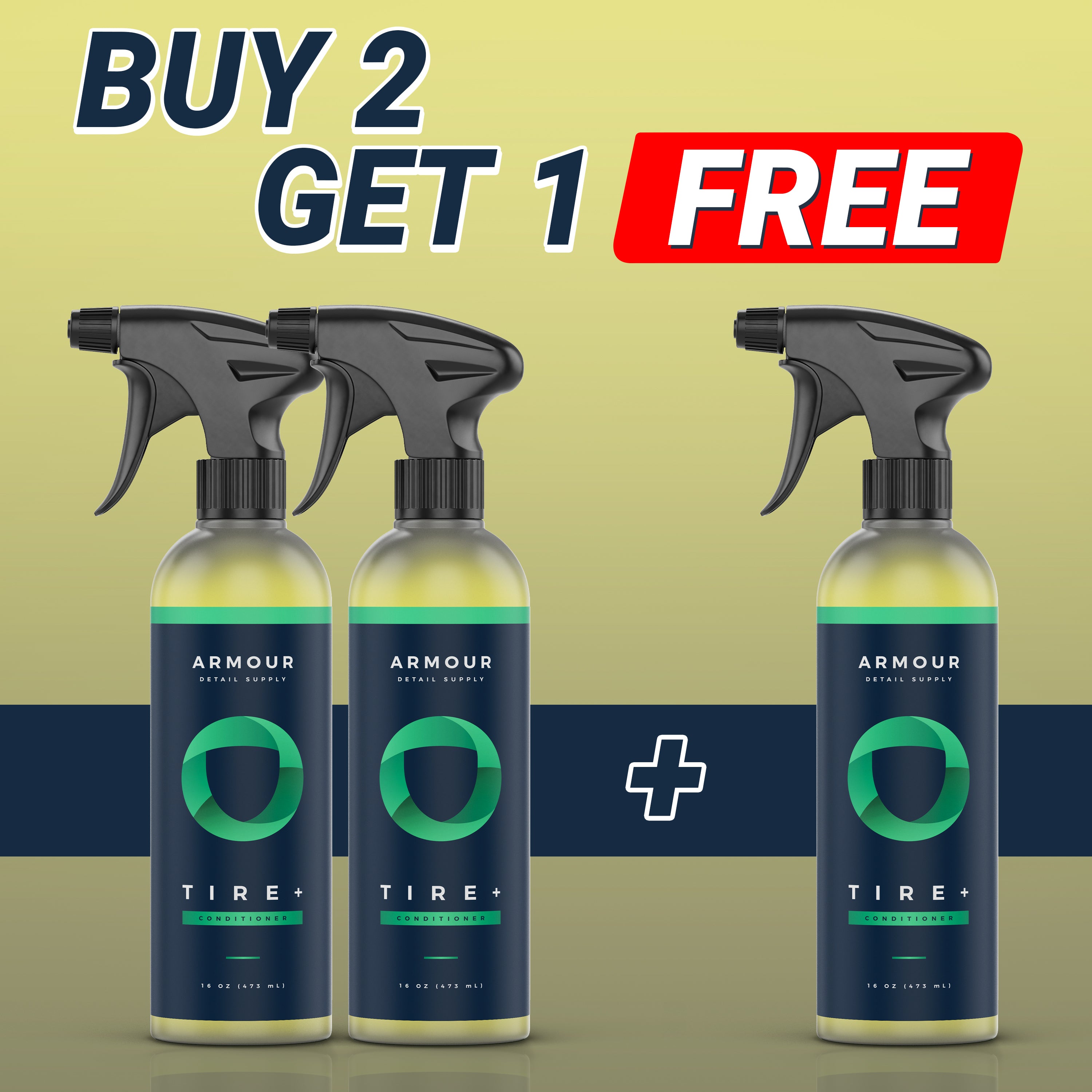 Tire+ Water-Based Tire Dressing | Armour Detail Supply