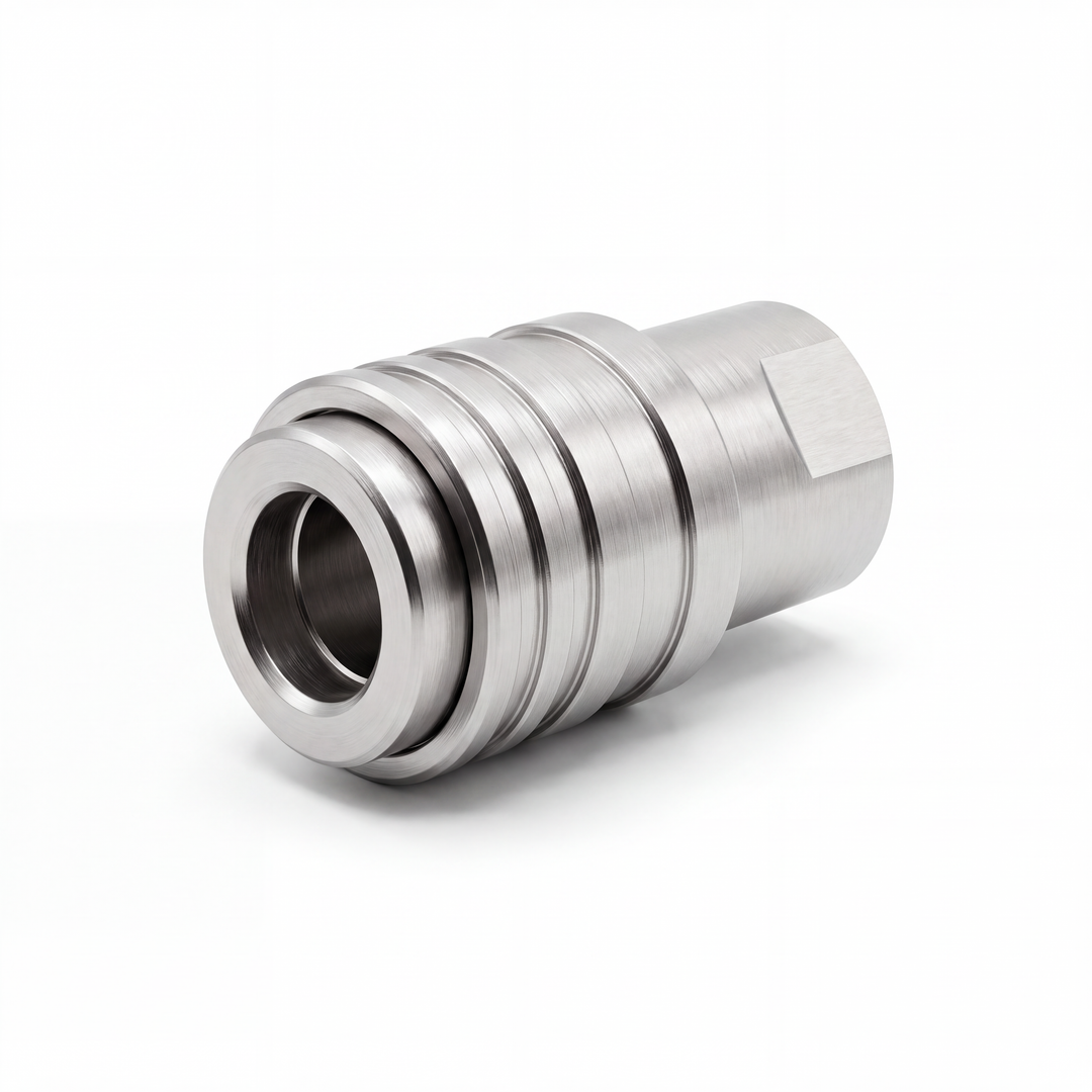 Armour 1/4" Female Push Lock Coupler Quick Disconnect