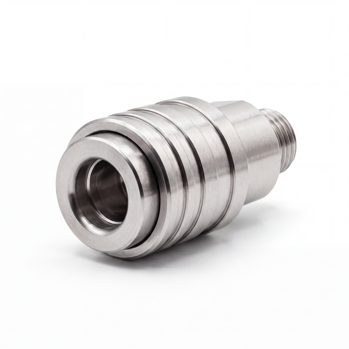 Armour 1/4" Male Push Lock Coupler Quick Disconnect