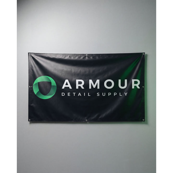 Armour Detail Supply branded banner