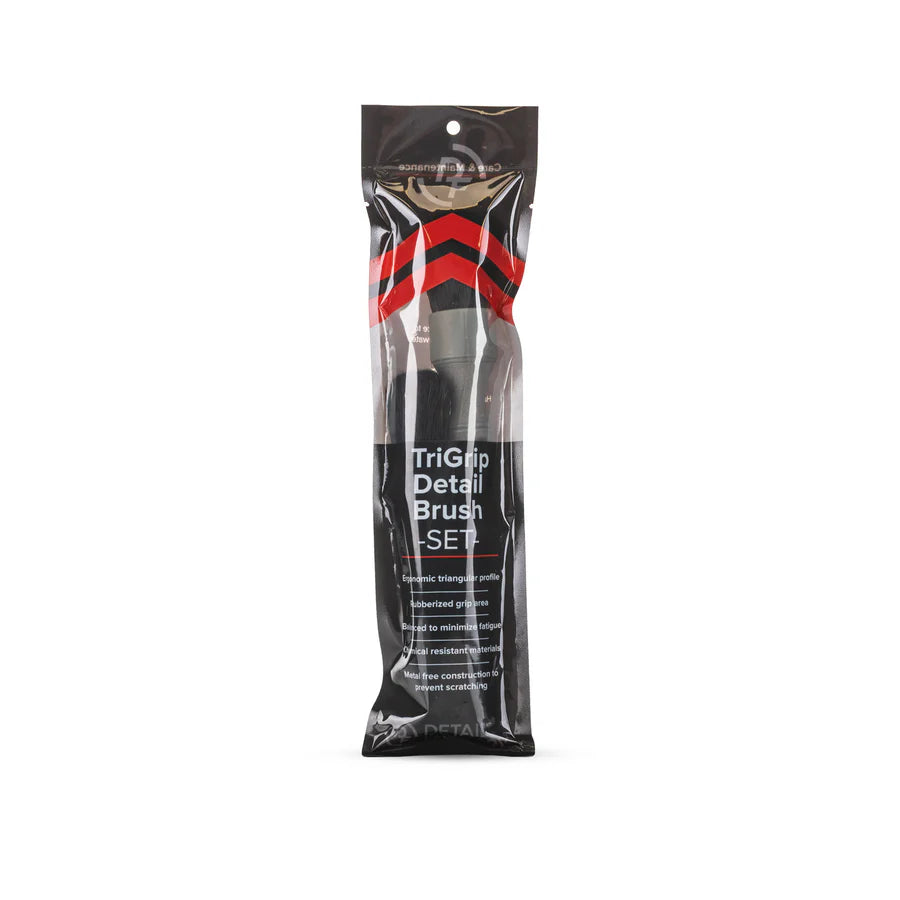 Detail Factory TriGrip Boar Hair Brush Set